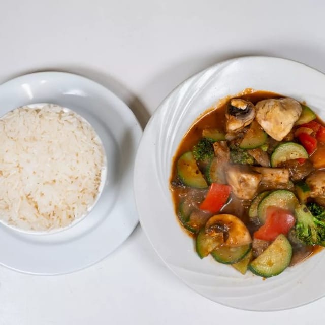 Mixed Vegetable Curry.